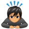 Person Bowing - Medium emoji on Emojidex